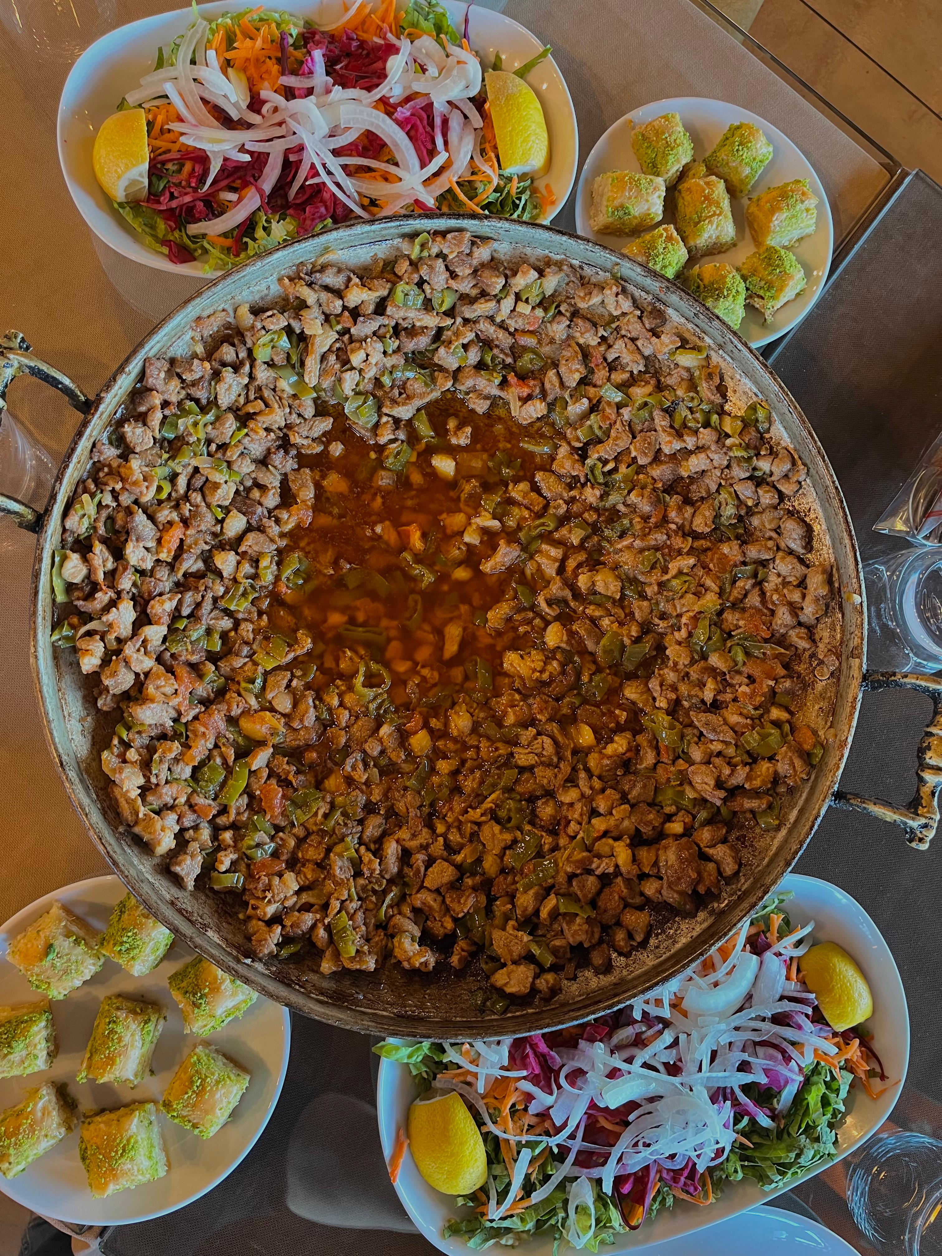 Saç kavurma / roasting (kişi başı / for person)